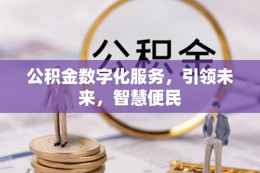 和县公积金数字化服务，引领未来，智慧便民