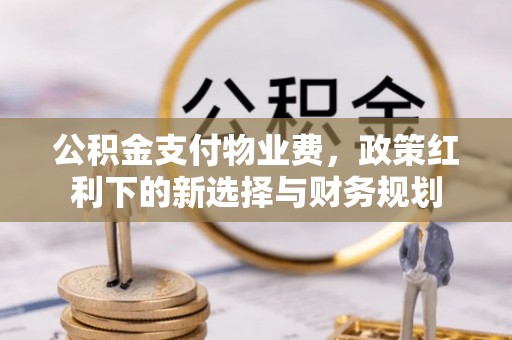 和县公积金支付物业费，政策红利下的新选择与财务规划