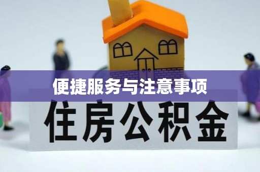 和县便捷服务与注意事项