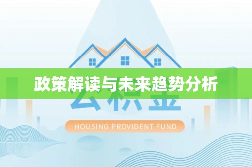 和县政策解读与未来趋势分析