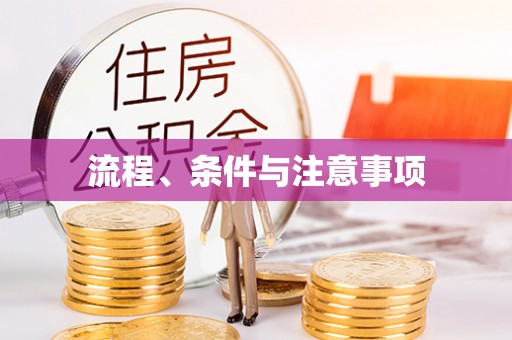 和县流程、条件与注意事项